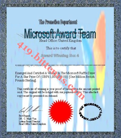 Microsoft_Award_Winning_Certificate No14